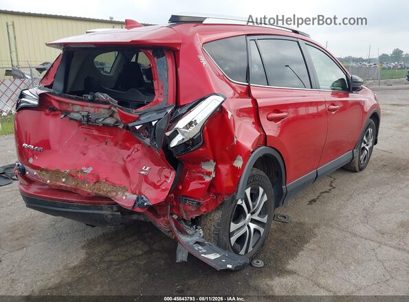 JTMBFREV9GJ073792 2016 TOYOTA RAV4 Red Tył prawy