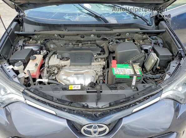 JTMBFREV9GJ102109 2016 TOYOTA RAV4 Gray Vista del compartimento del motor