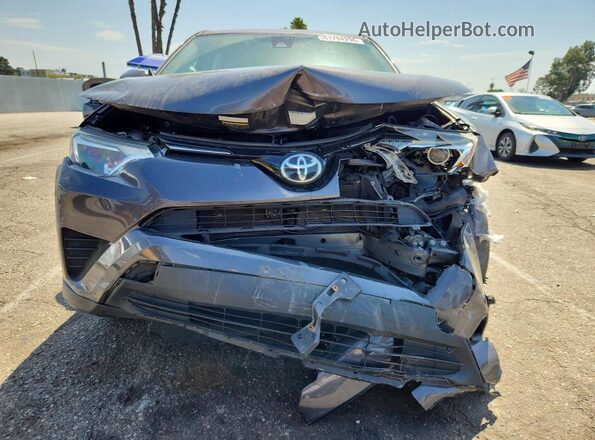 JTMBFREV9HJ715476 2017 TOYOTA RAV4 Серый Вид спереди