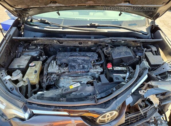 JTMBFREV9HJ715476 2017 TOYOTA RAV4 Серый Вид подкапотного пространства