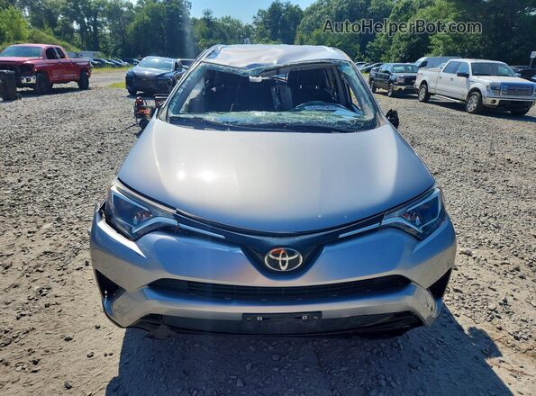 JTMBFREV9JD253523 2018 TOYOTA RAV4 Silver Դիմացի տեսք