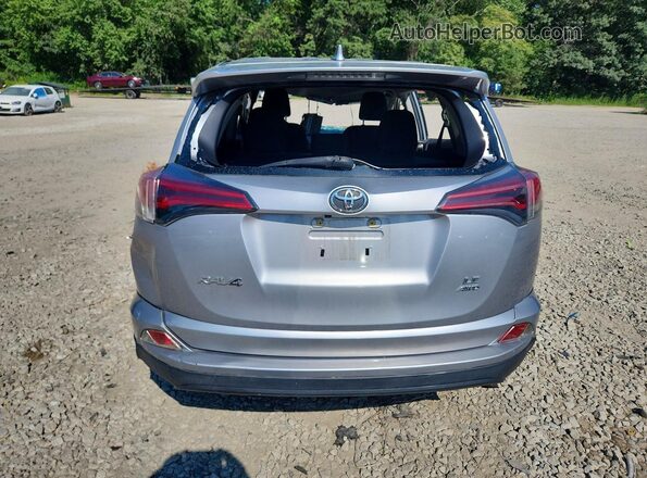 JTMBFREV9JD253523 2018 TOYOTA RAV4 Silver Հետևի տեսք