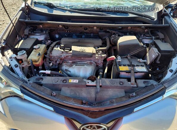 JTMBFREV9JD253523 2018 TOYOTA RAV4 Silver Սալոնի հետևի տեսք