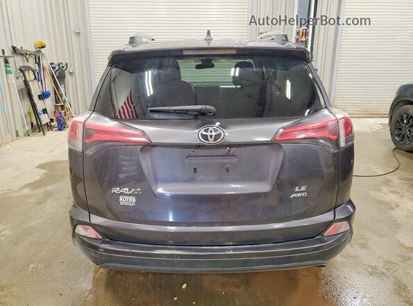 JTMBFREV9JJ233130 2018 TOYOTA RAV4 Gray უკანა ხედი