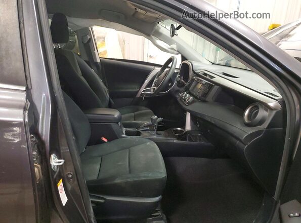 JTMBFREV9JJ233130 2018 TOYOTA RAV4 Gray წინა სალონის ხედი