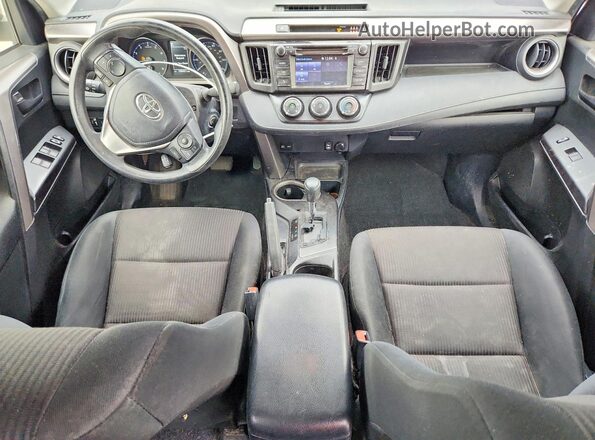 JTMBFREV9JJ257475 2018 TOYOTA RAV4 Silver Vista del salpicadero