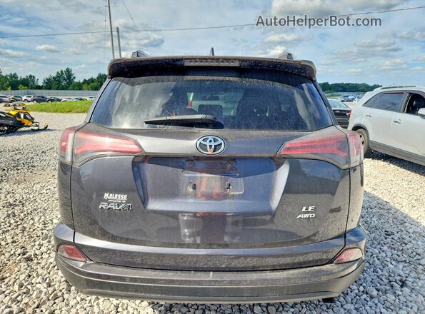JTMBFREVXGJ091427 2016 TOYOTA RAV4 Gray უკანა ხედი