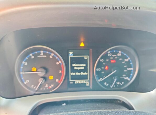 JTMBFREVXJD230039 2018 TOYOTA RAV4 Silver Вид щитка приладів
