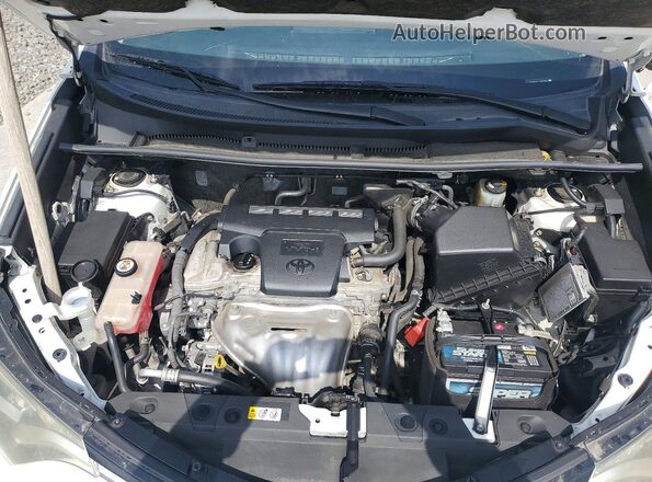 JTMBFREVXJJ233394 2018 TOYOTA RAV4 White Вид підкапотного простору