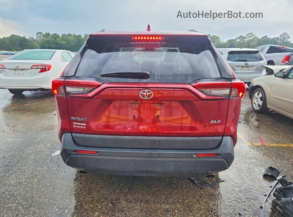 JTMC1RFV0PD101916 2023 TOYOTA RAV4 Red Rear view