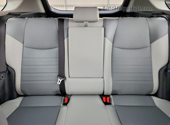 JTMC1RFV0PD101916 2023 TOYOTA RAV4 Red Rear seats view