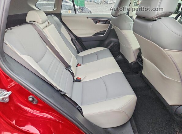 JTMC1RFV0PD101916 2023 TOYOTA RAV4 Red Rear interior view