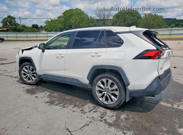 JTMC1RFV1KD021498 2019 TOYOTA RAV4 White უკანა მარცხენა