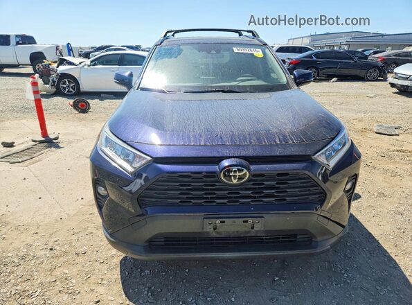 JTMC1RFV2MD062063 2021 TOYOTA RAV4 Blue ხელსაწყოთა პანელის ხედი