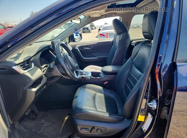 JTMC1RFV2MD062063 2021 TOYOTA RAV4 Blue VIN კოდის სტიკერის ხედი