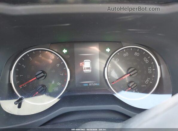 JTMC1RFV3KD002094 2019 TOYOTA RAV4 Black Widok tylnych siedzeń
