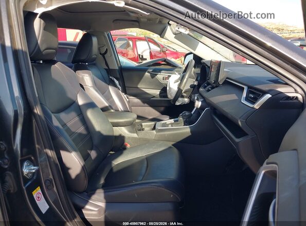 JTMC1RFV3KD002094 2019 TOYOTA RAV4 Black Widok wnętrza z przodu