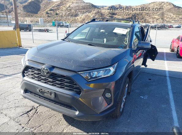 JTMC1RFV3KD002094 2019 TOYOTA RAV4 Black Przód lewy