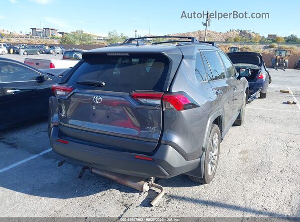 JTMC1RFV3KD002094 2019 TOYOTA RAV4 Black Tył prawy