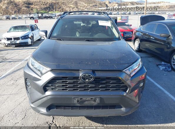 JTMC1RFV3KD002094 2019 TOYOTA RAV4 Black Widok zestawu wskaźników