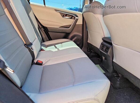 JTMC1RFV3KD517001 2019 TOYOTA RAV4 Silver Սալոնի հետևի տեսք