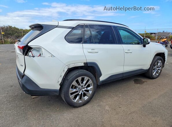 JTMC1RFV3MD072097 2021 TOYOTA RAV4 White უკანა მარჯვენა