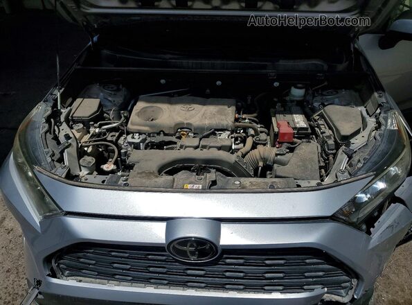 JTMC1RFV4KD030339 2019 TOYOTA RAV4 Gray Vista del compartimento del motor