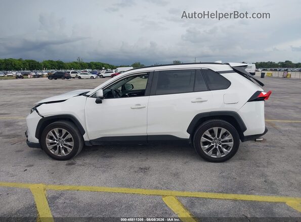 JTMC1RFV4KD516469 2019 TOYOTA RAV4 Белый Панорамный вид салона 360°