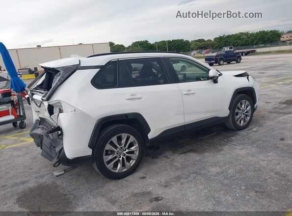JTMC1RFV4KD516469 2019 TOYOTA RAV4 Белый Задняя правая четверть