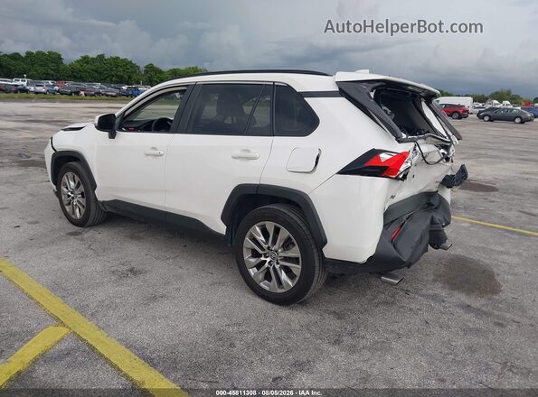 JTMC1RFV4KD516469 2019 TOYOTA RAV4 Белый Задняя левая четверть