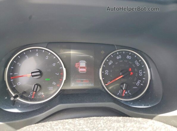 JTMC1RFV5LD518233 2020 TOYOTA RAV4 Silver Vista del cuadro de instrumentos