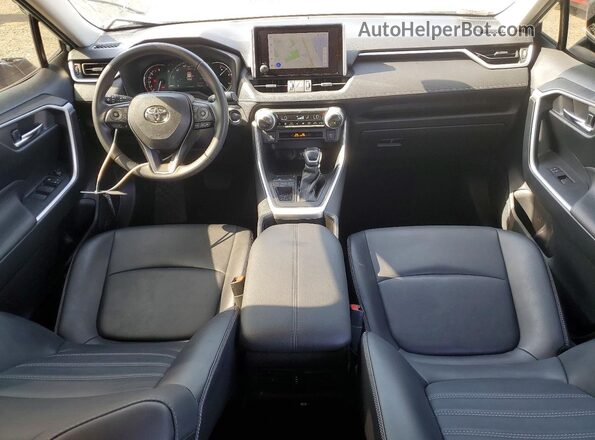 JTMC1RFV5PD106156 2023 TOYOTA RAV4 Gray Dashboard view