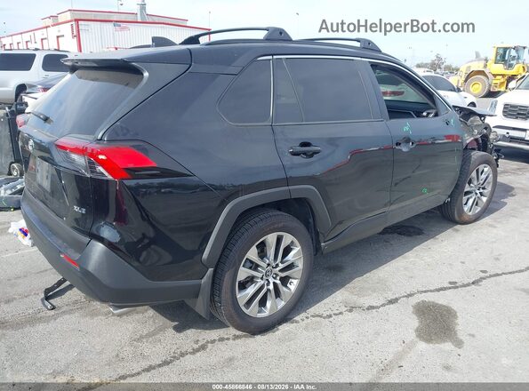 JTMC1RFV6KD515288 2019 TOYOTA RAV4 Черный Задняя правая четверть