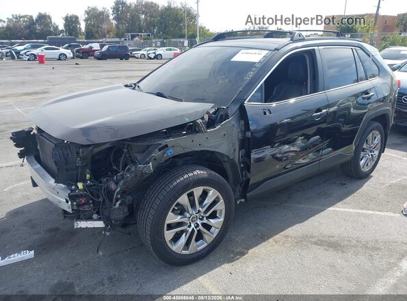 JTMC1RFV6KD515288 2019 TOYOTA RAV4 Черный Передняя левая четверть