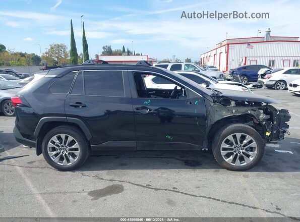 JTMC1RFV6KD515288 2019 TOYOTA RAV4 Черный Вид задней части салона