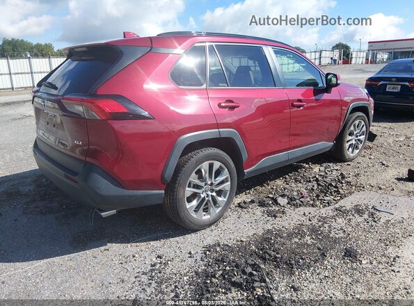 JTMC1RFV7KD036605 2019 TOYOTA RAV4 Red Հետևի աջ