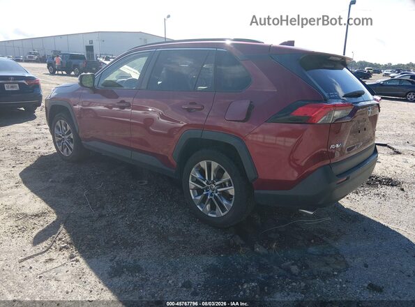 JTMC1RFV7KD036605 2019 TOYOTA RAV4 Red Հետևի ձախ