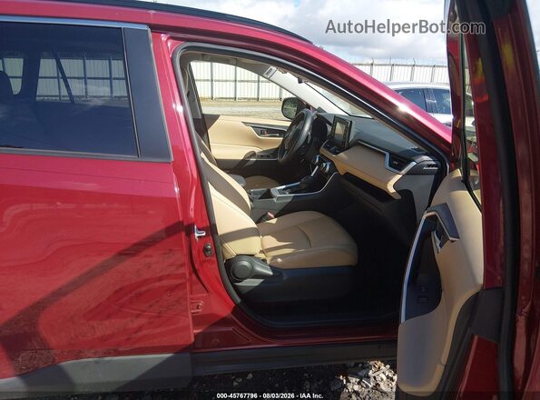 JTMC1RFV7KD036605 2019 TOYOTA RAV4 Red Սալոնի դիմացի տեսք
