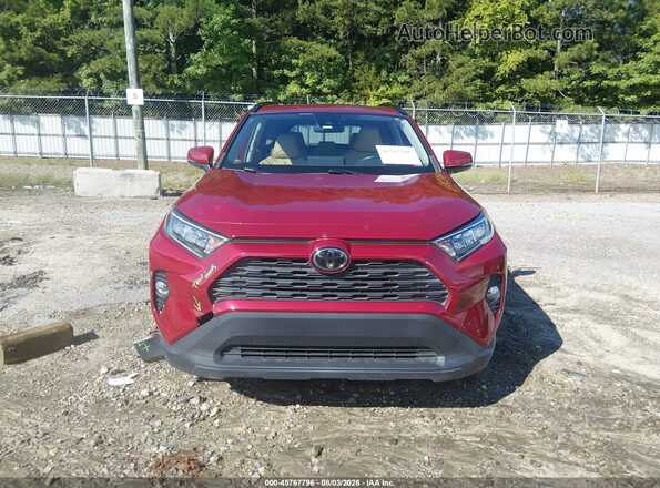 JTMC1RFV7KD036605 2019 TOYOTA RAV4 Red Սարքավորումների վահանակի տեսք