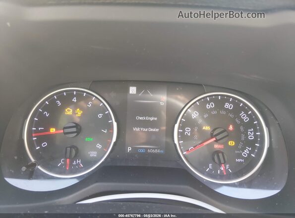 JTMC1RFV7KD036605 2019 TOYOTA RAV4 Red Հետևի նստատեղերի տեսք
