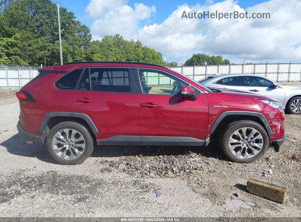 JTMC1RFV7KD036605 2019 TOYOTA RAV4 Red Սալոնի հետևի տեսք