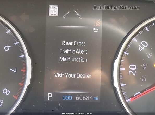JTMC1RFV7KD036605 2019 TOYOTA RAV4 Red 