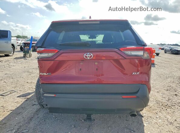JTMC1RFVXKD016851 2019 TOYOTA RAV4 Maroon Вид ззаду