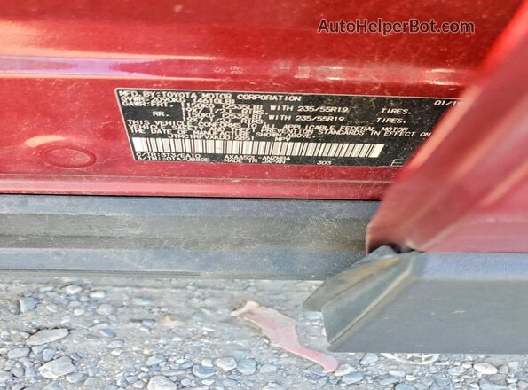 JTMC1RFVXKD016851 2019 TOYOTA RAV4 Maroon Вид підкапотного простору