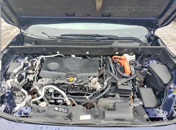 JTMCB3FV0MD047958 2021 TOYOTA RAV4 Blue Vista del compartimento del motor