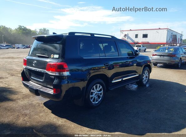 JTMCY7AJ2M4102436 2021 TOYOTA LAND CRUISER Black Trasero derecho