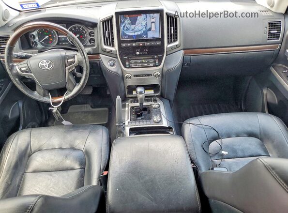JTMCY7AJ6K4078056 2019 TOYOTA LAND Gray Vista del salpicadero