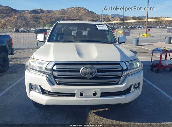 JTMCY7AJ7G4046076 2016 TOYOTA LAND CRUISER White Widok zestawu wskaźników