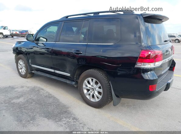 JTMCY7AJ7J4064567 2018 TOYOTA LAND CRUISER Черный Задняя левая четверть