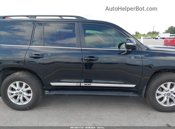 JTMCY7AJ7J4064567 2018 TOYOTA LAND CRUISER Черный Панорамный вид салона 360°